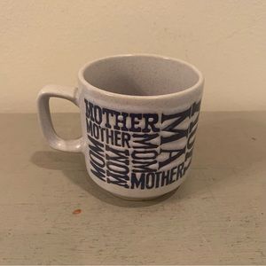 Vintage Japan Pottery Mom Coffee Mug